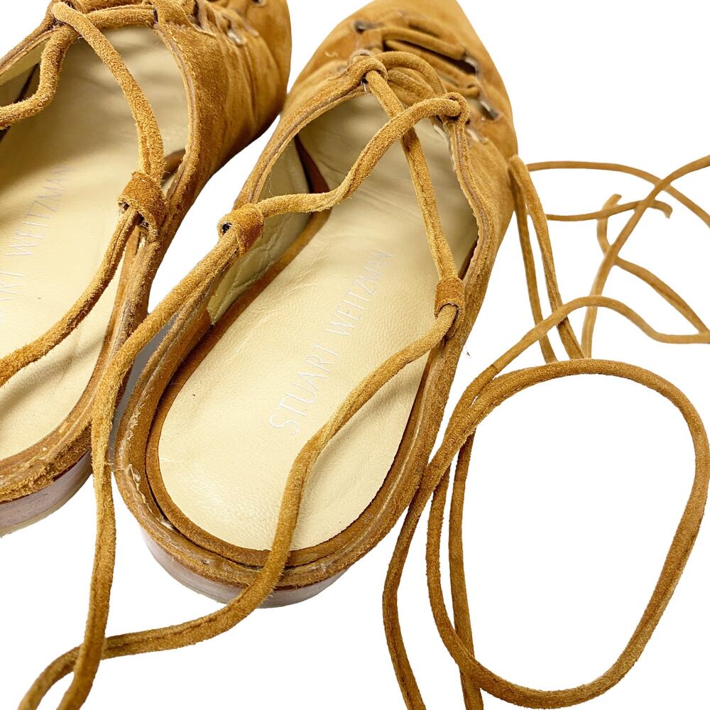 Stuart Weitzman Womens Size 6 Stringdown Lace Up … - image 7